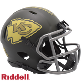Kansas City Chiefs Helmet Riddell Replica Mini Speed Style Salute To Service 2025-0