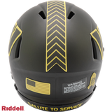 Washington Commanders Helmet Riddell Replica Mini Speed Style Salute To Service 2025-2