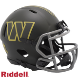 Washington Commanders Helmet Riddell Replica Mini Speed Style Salute To Service 2025-0