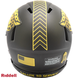Jacksonville Jaguars Helmet Riddell Replica Mini Speed Style Salute To Service 2025-2