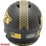 New York Jets Helmet Riddell Replica Mini Speed Style Salute To Service 2025-1