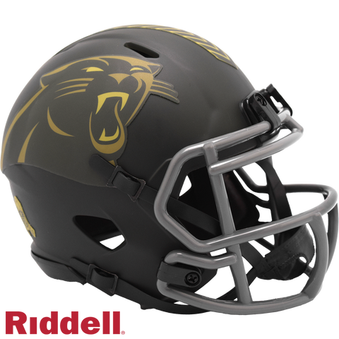carolina panthers replica football helmet Carolina Panthers Helmet Riddell Replica Mini Speed Style Salute To Se – Team Fan Cave