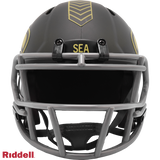Seattle Seahawks Helmet Riddell Replica Mini Speed Style Salute To Service 2025-2