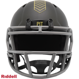Pittsburgh Steelers Helmet Riddell Replica Mini Speed Style Salute To Service 2025-1