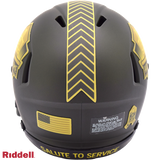 Hall of Fame Helmet Riddell Replica Mini Speed Style Salute To Service 2025-2