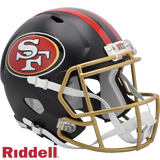 San Francisco 49ers Helmet Riddell Replica Full Size Speed Style Rivalry Alternate 2025-0