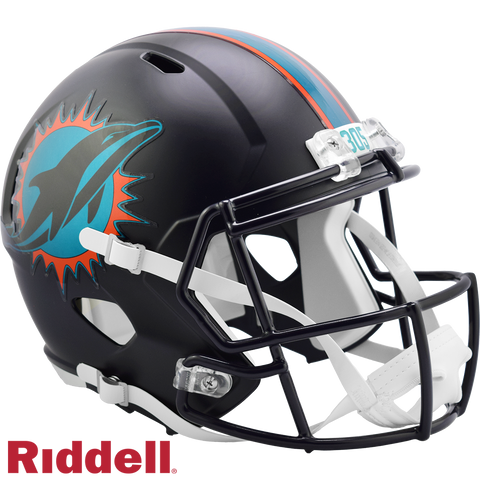 Miami Dolphins Helmet Riddell Replica Full Size Speed Style Rivalry Alternate 2025-0