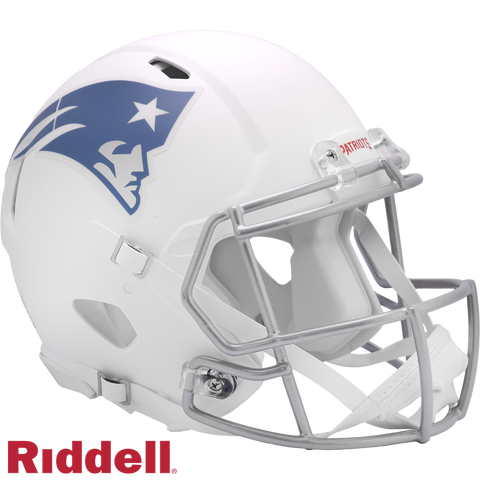 New England Patriots Helmet Riddell Authentic Full Size Speed Style Rivalry Alternate 2025 - Special Order-0
