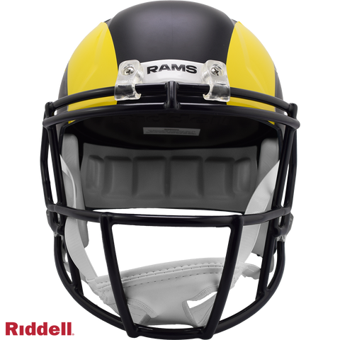 Los Angeles Rams Helmet Riddell Replica Full Size Speed Style Rivalry Alternate 2025-0