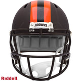 Cleveland Browns Helmet Riddell Replica Full Size Speed Style On-Field Alternate 2025 - Special Order-2