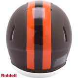 Cleveland Browns Helmet Riddell Replica Mini Speed Style On-Field Alternate 2025-1