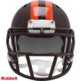 Cleveland Browns Helmet Riddell Replica Mini Speed Style On-Field Alternate 2025-2