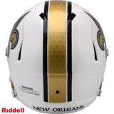 New Orleans Saints Helmet Riddell Replica Full Size Speed Style On-Field Alternate 2025 - Special Order-1