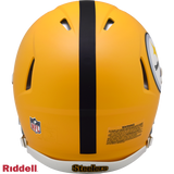 Pittsburgh Steelers Helmet Riddell Authentic Full Size Speed Style On-Field Alternate 2025 - Special Order-2