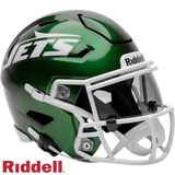 New York Jets Helmet Riddell Replica Mid-Size MIDI SpeedFlex Style-0