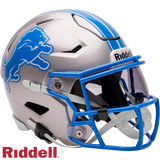 Detroit Lions Helmet Riddell Replica Mid-Size MIDI SpeedFlex Style-0