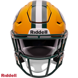 Green Bay Packers Helmet Riddell Replica Mid-Size MIDI SpeedFlex Style-1