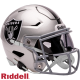 Las Vegas Raiders Helmet Riddell Replica Mid-Size MIDI SpeedFlex Style-0