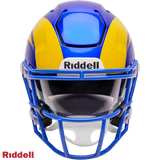 Los Angeles Rams Helmet Riddell Replica Mid-Size MIDI SpeedFlex Style-2