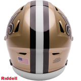 New Orleans Saints Helmet Riddell Replica Mid-Size MIDI SpeedFlex Style-1