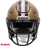 New Orleans Saints Helmet Riddell Replica Mid-Size MIDI SpeedFlex Style-2