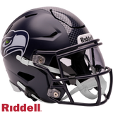 Seattle Seahawks Helmet Riddell Replica Mid-Size MIDI SpeedFlex Style-0