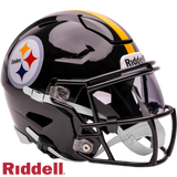 Pittsburgh Steelers Helmet Riddell Replica Mid-Size MIDI SpeedFlex Style-0