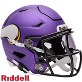 Minnesota Vikings Helmet Riddell Replica Mid-Size MIDI SpeedFlex Style-0