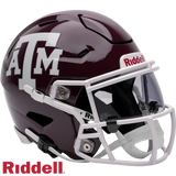 Texas A&M Aggies Helmet Riddell Replica Mid-Size MIDI SpeedFlex Style-0