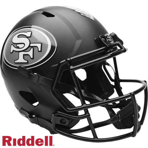 San Francisco 49ers Helmet Riddell Replica Full Size Speed Style Salute To Service 2026 Periodic Restock-0