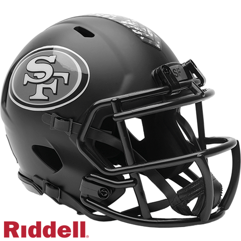 San Francisco 49ers Helmet Riddell Replica Mini Speed Style Salute To Service 2026 Periodic Restock-0