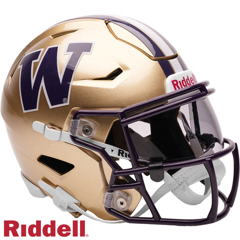 Washington Huskies Helmet Riddell Replica Mid-Size MIDI SpeedFlex Style-0