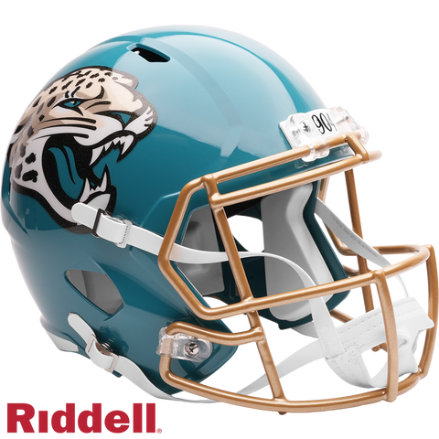 Jacksonville Jaguars Helmet Riddell Replica Full Size Speed Style Rivalry Alternate 2026-0