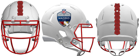 Helmet Riddell Replica Mini Speed Style 2026 International Madrid Game-0