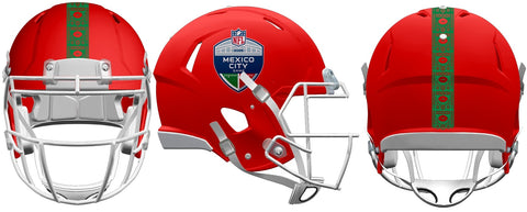 Helmet Riddell Replica Mini Speed Style 2026 International Mexico City Game-0