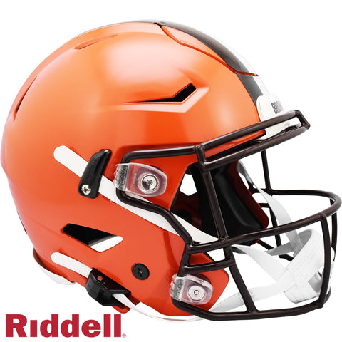 Cleveland Browns Helmet Riddell Authentic Full Size SpeedFlex Style 2020-2023 Throwback Special Order-0