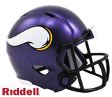 Minnesota Vikings Helmet Riddell Pocket Pro Speed Style-0