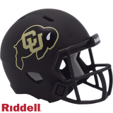 Colorado Buffaloes Helmet Riddell Pocket Pro Speed Style Black-0