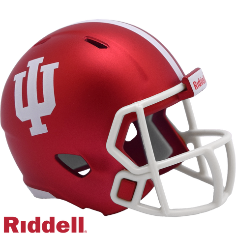 Indiana Hoosiers Helmet Riddell Pocket Pro Speed Style Periodic Restock-0
