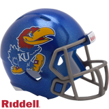 Kansas Jayhawks Helmet Riddell Pocket Pro Speed Style Periodic Restock-0