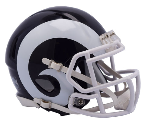 Los Angeles Rams Helmet Riddell Replica Full Size Speed Style 2017-2019 T/B - Special Order-0