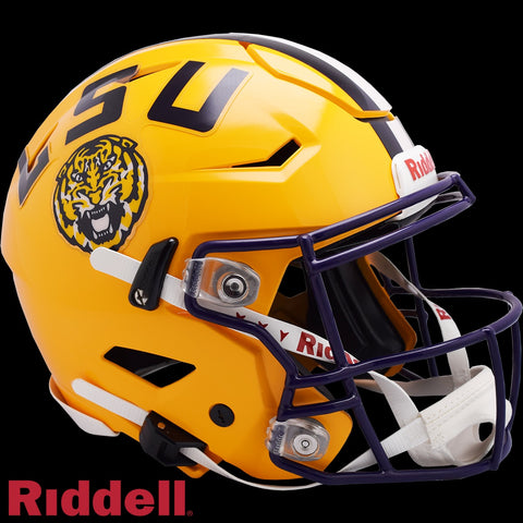 LSU Tigers Helmet Riddell Authentic Full Size SpeedFlex Style - Special Order-0