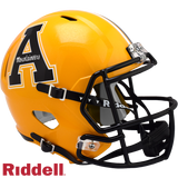 Appalachian State Mountaineers Helmet Riddell Replica Full Size Speed Style Gold - Special Order-0