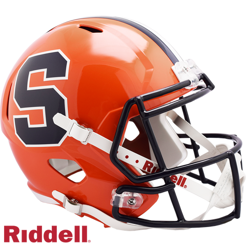 Syracuse Orange Helmet Riddell Replica Full Size Speed Style-0