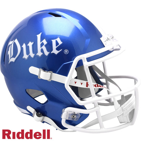 Duke Blue Devils Helmet Riddell Replica Full Size Speed Style Gothic Blue-0