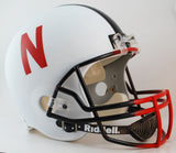 Nebraska Cornhuskers Riddell Deluxe Replica Helmet - Alternate White-1