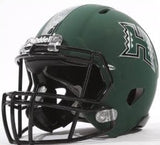 Hawaii Warriors Helmet Riddell Replica Mini Speed Style Matte Green Design-0