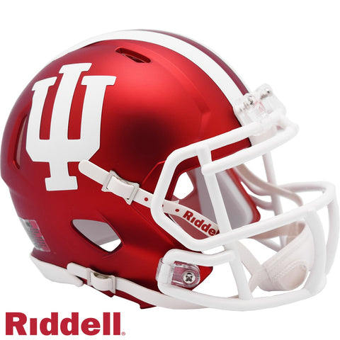 Indiana Hoosiers Helmet Riddell Replica Mini Speed Style Crimson – Team Fan Cave