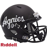 Texas A&M Aggies Helmet Riddell Replica Mini Speed Style Script-0