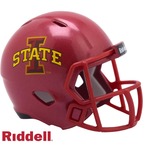 Iowa State Cyclones Helmet Riddell Pocket Pro Speed Style 2026 Periodic Restock-0